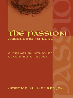 cover image of The Passion According to Luke